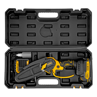 Цепная мини-пила аккумуляторная бесщет., CCS-150, шина 150 мм, Li-Ion, 20 В Denzel по ценам производителя в Краснодаре с доставкой по всей России