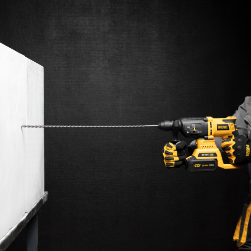 Бур по бетону, двойная спираль, три пылеотводящие кромки, 12 x 600 мм DENZEL по ценам производителя в Краснодаре с доставкой по всей России