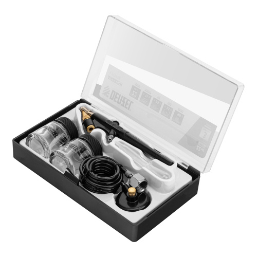 Аэрограф с нижним бачком AB2, 0,8 мм, 22 мл, 11 л/мин Denzel по ценам производителя в Краснодаре с доставкой по всей России