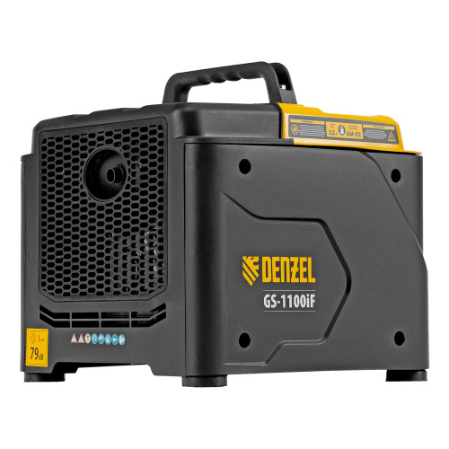 Генератор инверторный GS-1100iF, 1,1 кВт, 230 В, ручной старт DENZEL по ценам производителя в Краснодаре с доставкой по всей России