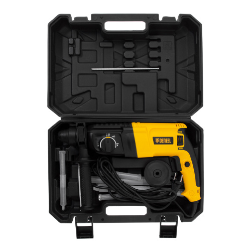 Перфоратор электрический RHH-800-26, SDS-plus, 800 Вт, 3 Дж, 3 плюс 1 реж. Denzel по ценам производителя в Краснодаре с доставкой по всей России