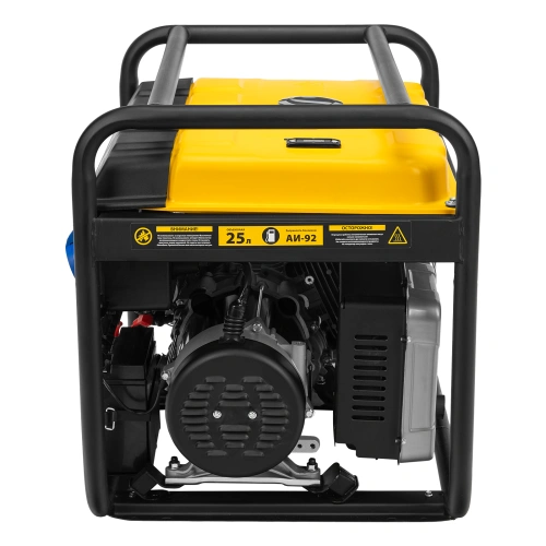 Генератор бензиновый PS 80 EA, 8.0 кВт, 230 В, 25 л, коннектор автоматики, электростартер Denzel по ценам производителя в Краснодаре с доставкой по всей России