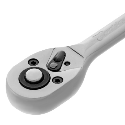 Ключ-трещотка 1/4", CrV, 45 зубьев, с быстрым сбросом, хром Matrix по ценам производителя в Краснодаре с доставкой по всей России