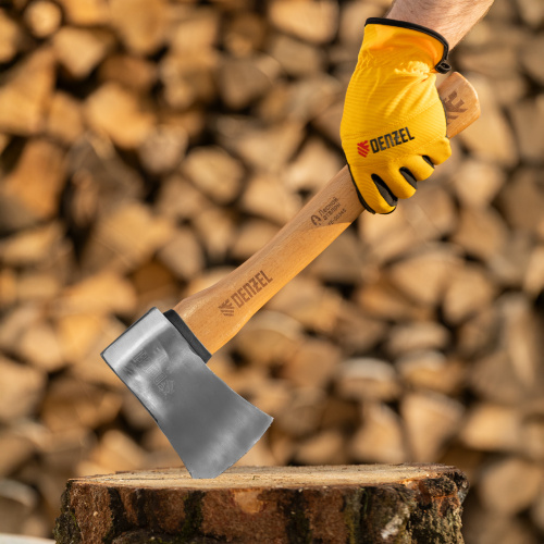 Топор кованый, 1130 г, американский тип, буковая рукоятка, 430мм, EFP Denzel по ценам производителя в Краснодаре с доставкой по всей России