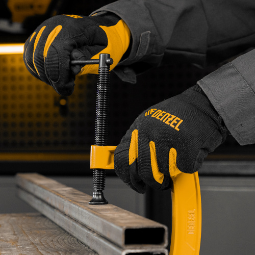 Струбцина G-образная, усиленная, 100 мм Denzel по ценам производителя в Краснодаре с доставкой по всей России