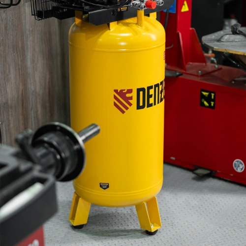 Компрессор воздушный BCV2200/100V, ременный привод , 2.3 кВт, 100 литров, 440 л/мин Denzel по ценам производителя в Краснодаре с доставкой по всей России