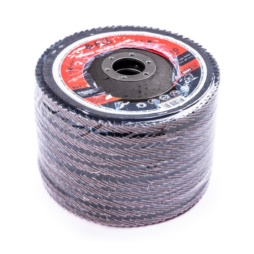 Круг лепестковый с керамическим абразивом для шлифования по нержавеющей стали FTL Everest 29 125 х 22,2 мм P80 по ценам производителя в Краснодаре с доставкой по всей России