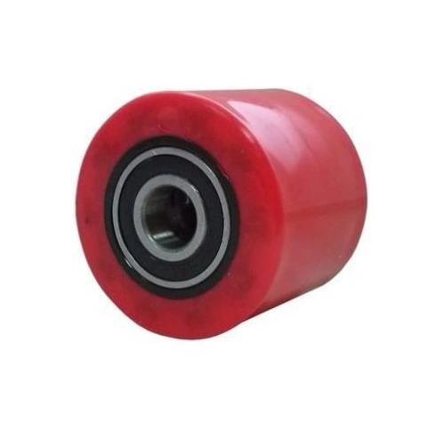 Колесо полиуретан 70х80 мм с подшипником для тележки гидравлической DF-III/AC(LH)/AC(JL) по ценам производителя в Краснодаре с доставкой по всей России