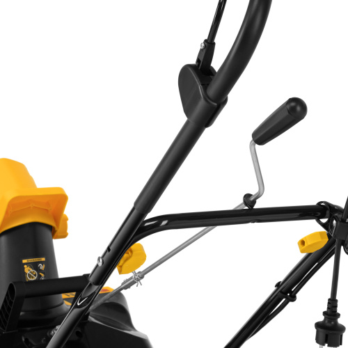 Электрическая снегоуборочная машина ESB-460-M, 1.8 кВт, металлический шнек, LED фара Denzel по ценам производителя в Краснодаре с доставкой по всей России