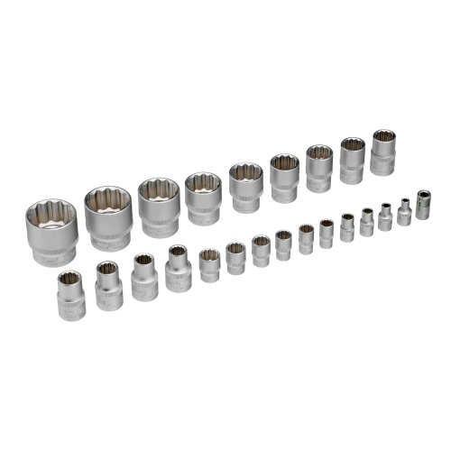 Набор инструментов, 1/2", 1/4", CrV, 12 гранные головки, пластиковый кейс, 76 предметов Stels по ценам производителя в Краснодаре с доставкой по всей России