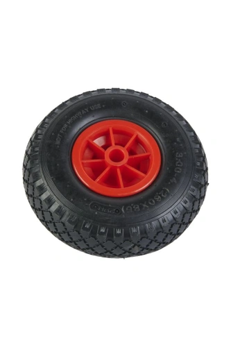 Колесо пневматическое резиновое 260 мм PR1805-2 (красное) по ценам производителя в Краснодаре с доставкой по всей России