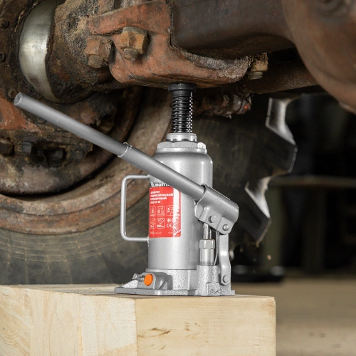 Домкрат гидравлический бутылочный, 12 т, h подъема 230-465 мм Matrix по ценам производителя в Краснодаре с доставкой по всей России