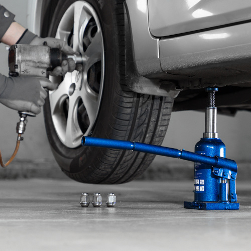 Домкрат гидравлический бутылочный телескопический, 4 т, H подъема 170-420 мм Stels по ценам производителя в Краснодаре с доставкой по всей России