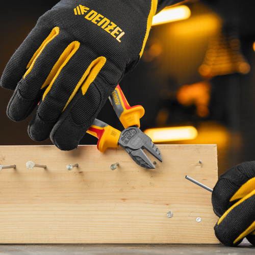 Бокорезы, диэлектрические рукоятки, до 1000 В, трехкомпонентные рукоятки, 160 мм Denzel по ценам производителя в Краснодаре с доставкой по всей России