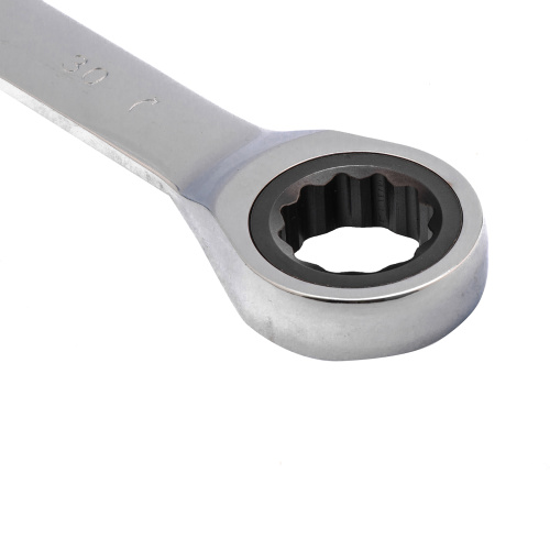 Ключ комбинированный трещоточный, 30 мм, CrV, зеркальный хром Matrix по ценам производителя в Краснодаре с доставкой по всей России