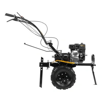 Мотоблок DPT-270X, 7 л.с., диск.сцеп, шир 90 см, глуб 35 см,фрез 3х4,ВОМ,скор 2В/1Н,кол 8" Denzel по ценам производителя в Краснодаре с доставкой по всей России