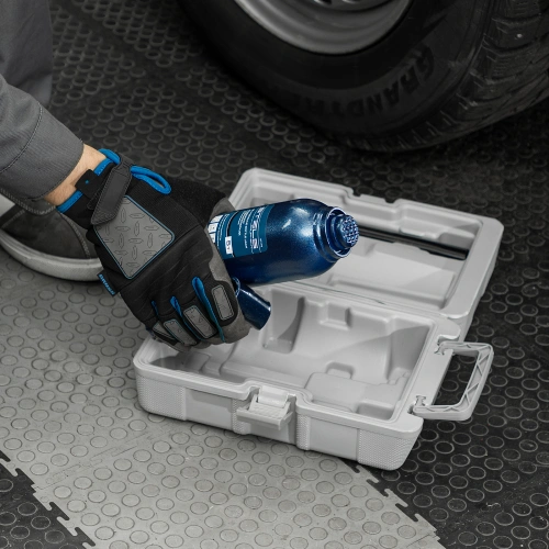 Домкрат гидравлический бутылочный, 5 т, h подъема 207-404 мм, в пластиковом кейсе Stels по ценам производителя в Краснодаре с доставкой по всей России