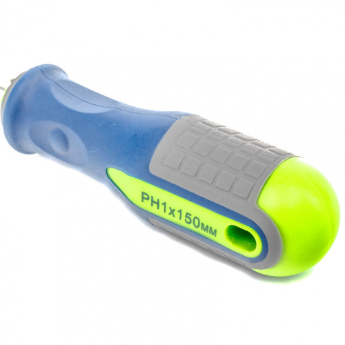 Отвертка, PH1 х 150 мм, CrV, трехкомпонентная рукоятка Сибртех по ценам производителя в Краснодаре с доставкой по всей России