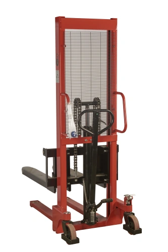 Штабелер гидравлический 1,5 т 1,6 м TOR CTY-E с раздвижными вилами по ценам производителя в Краснодаре с доставкой по всей России