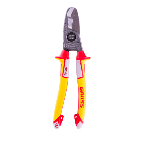 Кабелерез, диэлектрические рукоятки до 1000 В, трехкомпонентные рукоятки, 210 мм Gross по ценам производителя в Краснодаре с доставкой по всей России