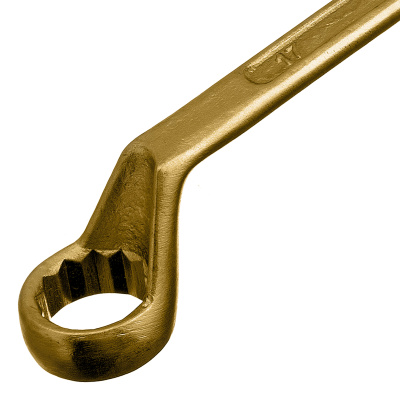 Ключ накидной, 13 х 17 мм, желтый цинк Сибртех по ценам производителя в Краснодаре с доставкой по всей России