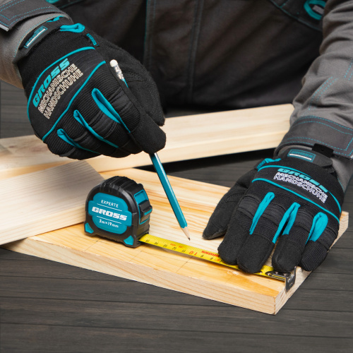 Рулетка Experte,3 м x 19 мм,двухкомпонентный корпус,магнит,двухсторонняя разметка,нейлон Gross по ценам производителя в Краснодаре с доставкой по всей России