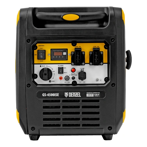 Генератор инверторный GS-4500iSE, 4,5 кВт, 230 В, закрытый корпус, электростартер Denzel по ценам производителя в Краснодаре с доставкой по всей России