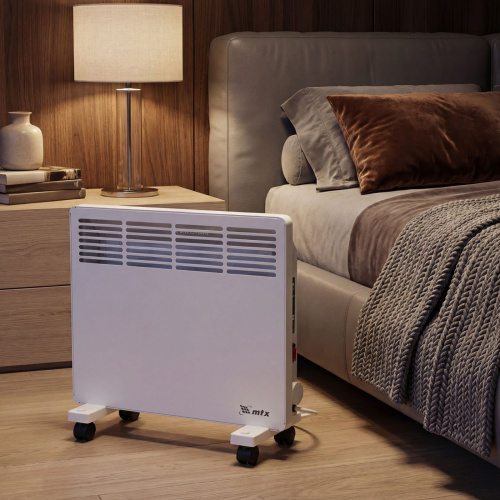 Конвектор электрический КМ-1000.1, 230 В, 1000 Вт, X-образный нагреватель, колеса, термостат MTX по ценам производителя в Краснодаре с доставкой по всей России