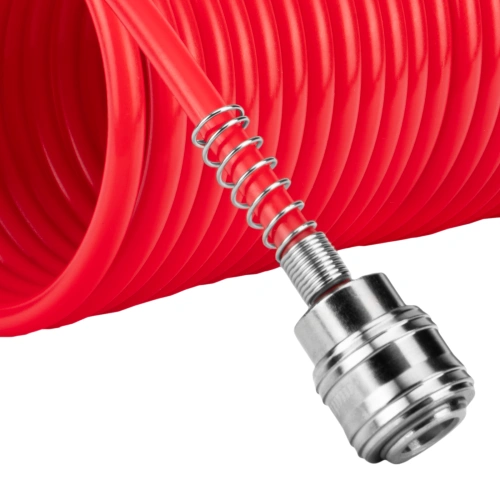 Шланг спиральный воздушный, 5 м, с быстросъемными соединениями Matrix по ценам производителя в Краснодаре с доставкой по всей России