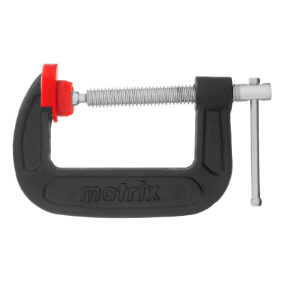 Струбцина G-образная, 75 мм Matrix по ценам производителя в Краснодаре с доставкой по всей России