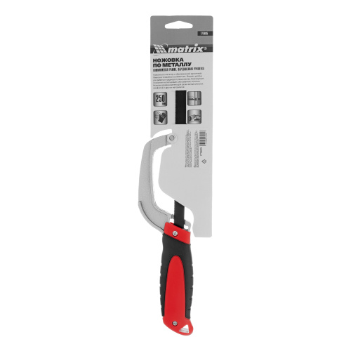 Ножовка по металлу, 250 мм, обрезиненная рукоятка Matrix по ценам производителя в Краснодаре с доставкой по всей России