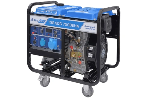 Дизель генератор TSS SDG 7500EHA по ценам производителя в Краснодаре с доставкой по всей России