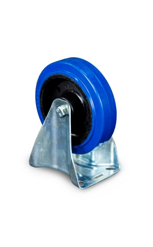 Колесо неповоротное из эластичной резины MW100 125 мм по ценам производителя в Краснодаре с доставкой по всей России