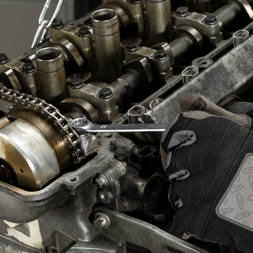 Набор ключей комбинированных 6-32 мм, 22 шт, CrV, матовый хром Stels по ценам производителя в Краснодаре с доставкой по всей России