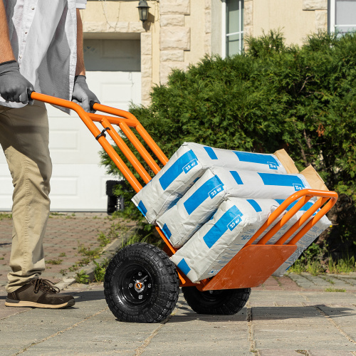 Тележка ручная 2-х колесная, облегченная, г/п 150кг, откидная платформа 430х355мм Сибртех по ценам производителя в Краснодаре с доставкой по всей России