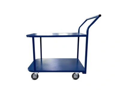 Тележка платформенная TOR ТП-2Я (600х900) 2х-ярусная (125мм) по ценам производителя в Краснодаре с доставкой по всей России