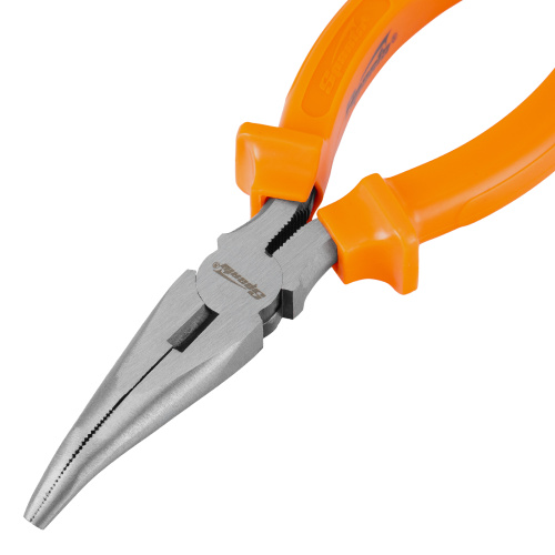 Длинногубцы изогнутые Classic, 160 мм, шлифованные, пластмассовые рукоятки Sparta по ценам производителя в Краснодаре с доставкой по всей России