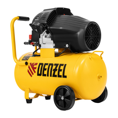 Компрессор воздушный прям. привод DCV1800/50, 1,8 кВт, 50 литров, 320 л/мин Denzel по ценам производителя в Краснодаре с доставкой по всей России