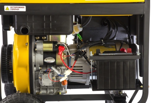 Генератор дизельный DD6300Е, 5.0 кВт, 220 В/50 Гц, 15 л, электростартер Denzel по ценам производителя в Краснодаре с доставкой по всей России