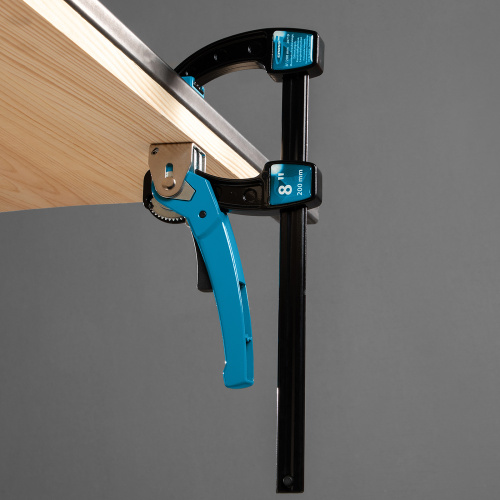 Струбцина реечная быстрозажимная 8, металлический корпус, рычажный храповой механизм, 200 мм Gross по ценам производителя в Краснодаре с доставкой по всей России