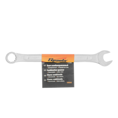 Ключ комбинированный, 9 мм, хромированный Sparta по ценам производителя в Краснодаре с доставкой по всей России