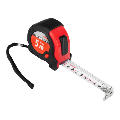 Рулетка Status Magnet fixation,5 м х 25 мм,обрезиненный корпус,зацеп с магнитом Matrix по ценам производителя в Краснодаре с доставкой по всей России