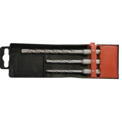 Набор буров по бетону, 5 х 110.6 х 110.8 х 160 мм, 3 шт, в пластиковой коробке, SDS Plus Matrix по ценам производителя в Краснодаре с доставкой по всей России