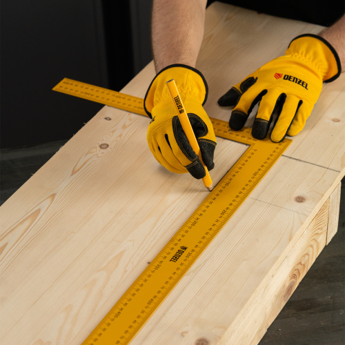 Угольник стальной, 400 х 600 мм Denzel по ценам производителя в Краснодаре с доставкой по всей России