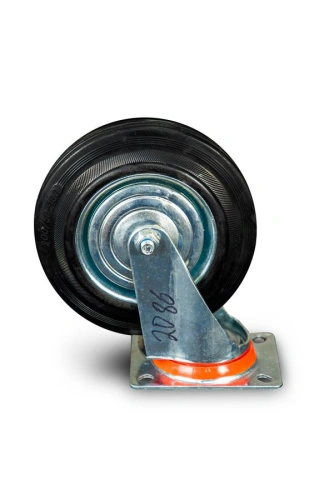 Колесо поворотное резина SC 80 200 мм (Y) по ценам производителя в Краснодаре с доставкой по всей России