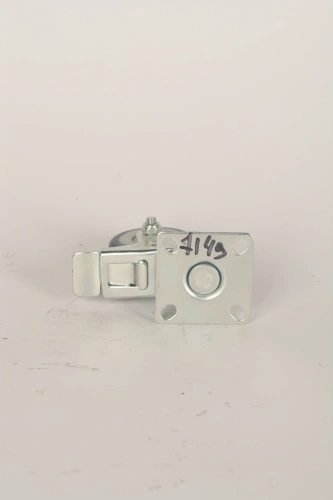 Колесо аппаратное поворотное SCvb 25 50 мм с тормозом (синяя резина) по ценам производителя в Краснодаре с доставкой по всей России