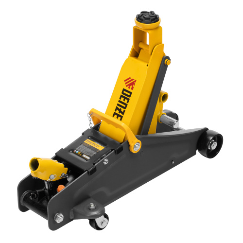 Домкрат гидравлический подкатной с фиксатором, 2,8 т, 135-385 мм Denzel по ценам производителя в Краснодаре с доставкой по всей России