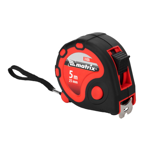 Рулетка Status 3 fixations,5 м х 25 мм,двухкомпонентный корпус,3 фиксации ленты Matrix по ценам производителя в Краснодаре с доставкой по всей России
