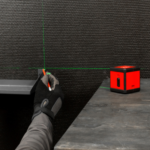 Лазерный уровень XQB GREEN Basic SET, 20 м, зеленый луч, батарейки, резьба 1/4" MTX по ценам производителя в Краснодаре с доставкой по всей России