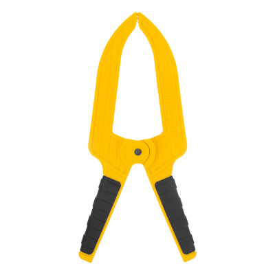 Струбцина клещеобразная, удлиненная 75 х 110 мм двухкомпонентные рукоятки Denzel по ценам производителя в Краснодаре с доставкой по всей России